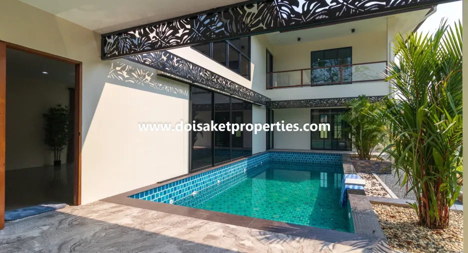 For rent and for sale 4 bedrooms house in Doi Saket, Chiang Mai