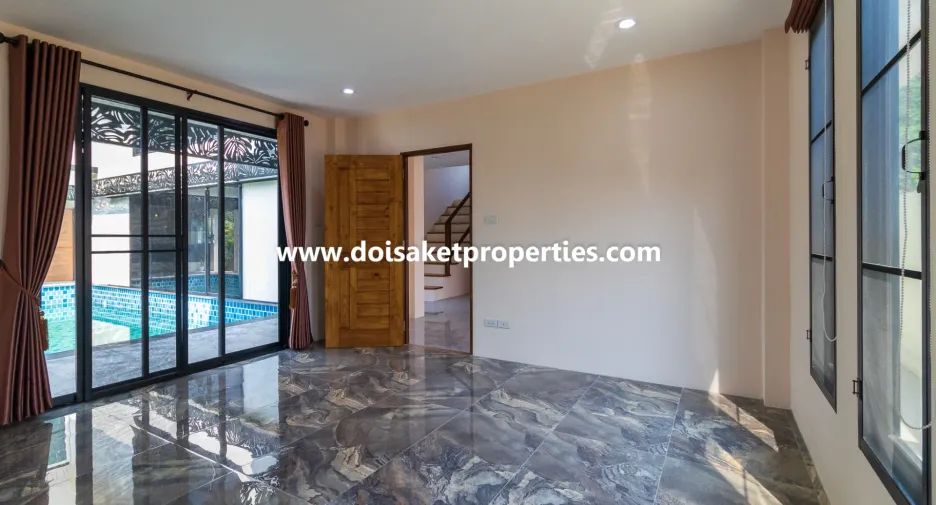 For rent and for sale 4 bedrooms house in Doi Saket, Chiang Mai
