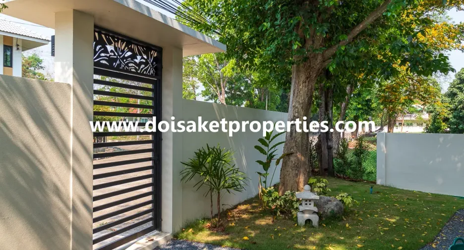 For rent and for sale 4 bedrooms house in Doi Saket, Chiang Mai