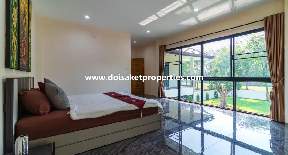 For rent and for sale 4 bedrooms house in Doi Saket, Chiang Mai