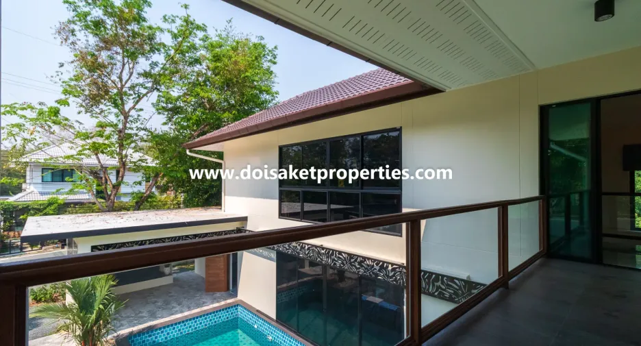 For rent and for sale 4 bedrooms house in Doi Saket, Chiang Mai