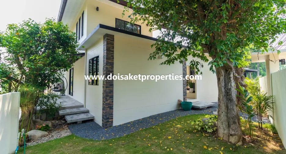For rent and for sale 4 bedrooms house in Doi Saket, Chiang Mai