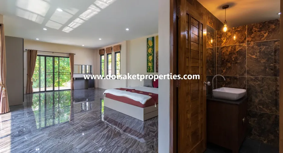 For rent and for sale 4 bedrooms house in Doi Saket, Chiang Mai