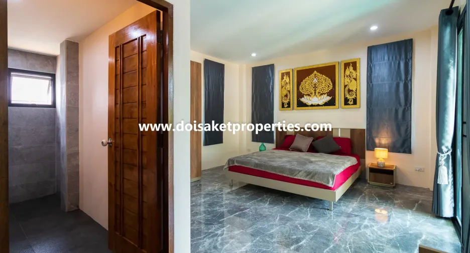 For rent and for sale 4 bedrooms house in Doi Saket, Chiang Mai