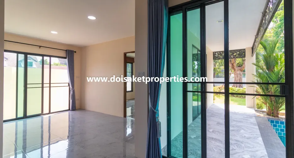 For rent and for sale 4 bedrooms house in Doi Saket, Chiang Mai