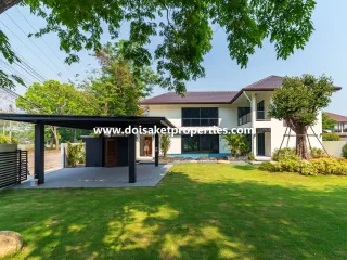 For rent and for sale 4 bedrooms house in Doi Saket, Chiang Mai