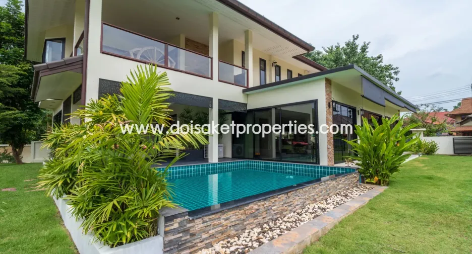 For rent 3 bedrooms house in Doi Saket, Chiang Mai