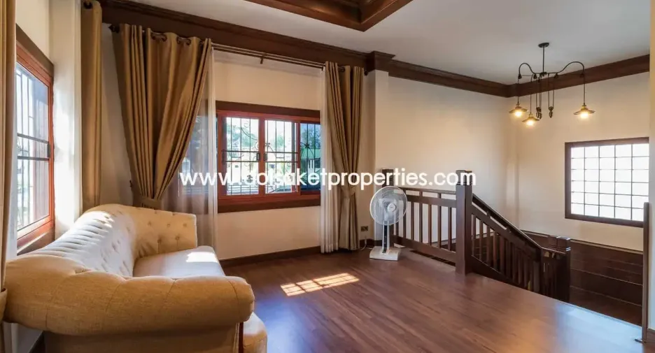 For rent and for sale 4 bedrooms house in San Sai, Chiang Mai