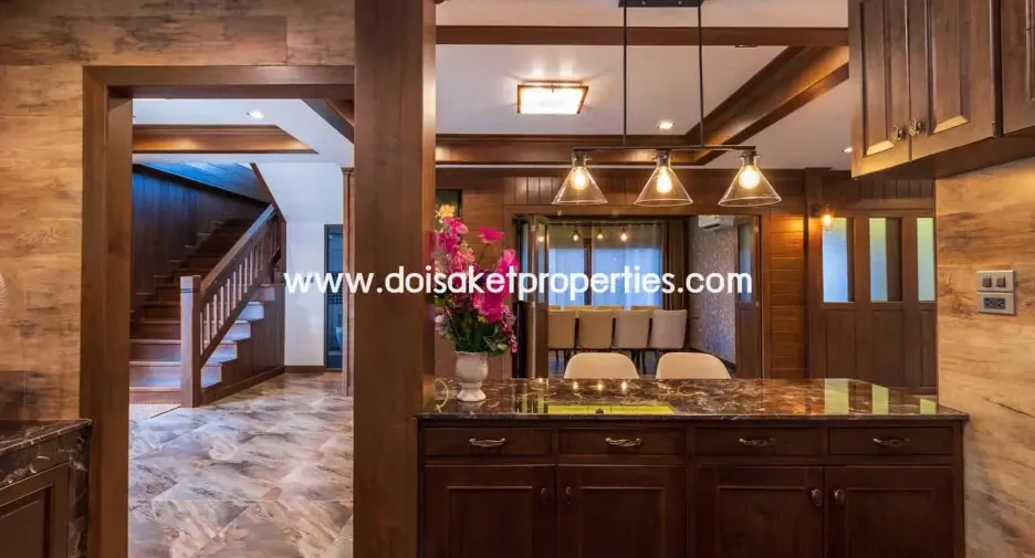 For rent and for sale 4 bedrooms house in San Sai, Chiang Mai