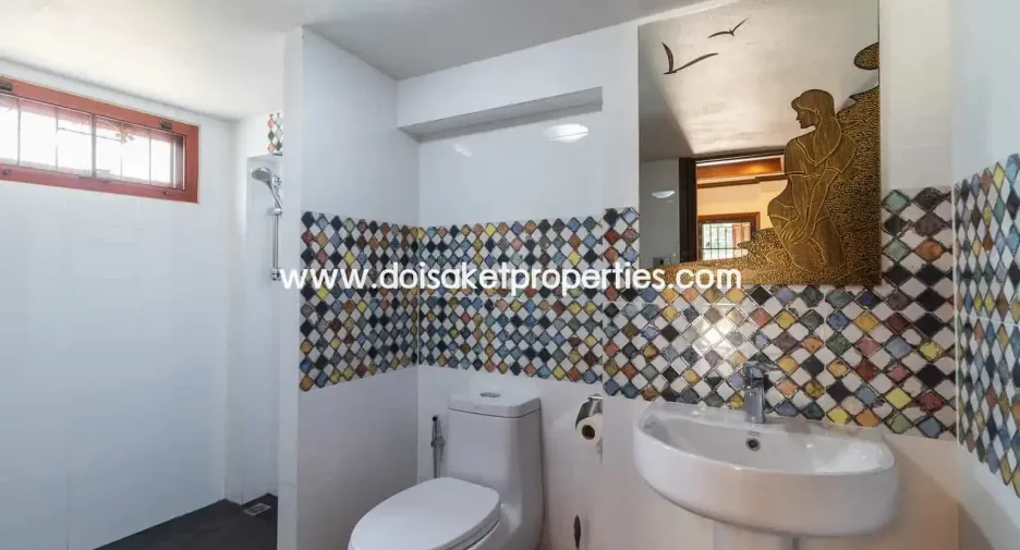 For rent and for sale 4 bedrooms house in San Sai, Chiang Mai