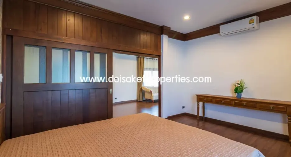 For rent and for sale 4 bedrooms house in San Sai, Chiang Mai