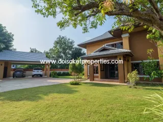 For rent and for sale 4 bedrooms house in San Sai, Chiang Mai