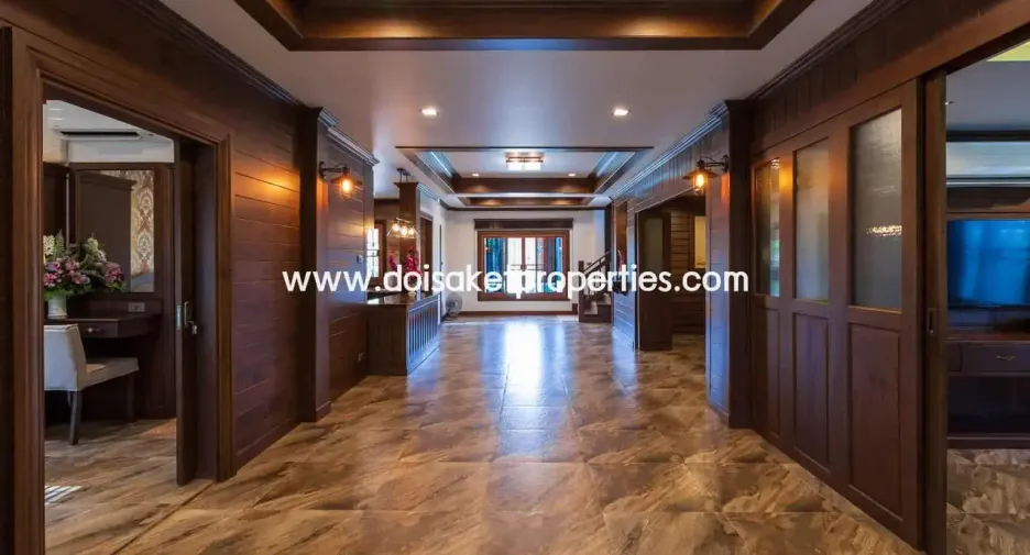 For rent and for sale 4 bedrooms house in San Sai, Chiang Mai
