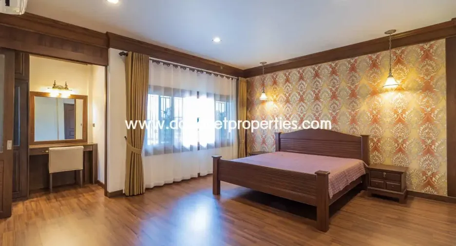 For rent and for sale 4 bedrooms house in San Sai, Chiang Mai