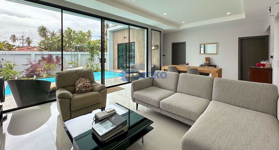 À louer 3 chambres maison à Bang Lamung, Chonburi