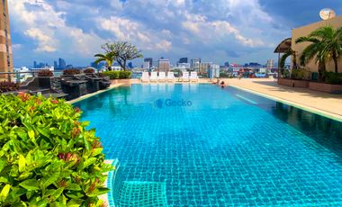 À louer 2 chambres condo à Bang Lamung, Chonburi