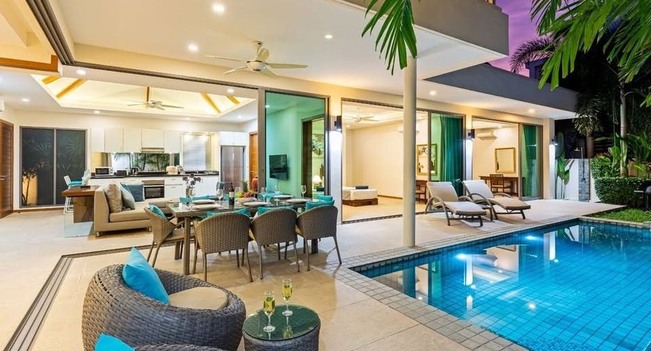 For rent 4 bedrooms villa in Mueang Phuket, Phuket