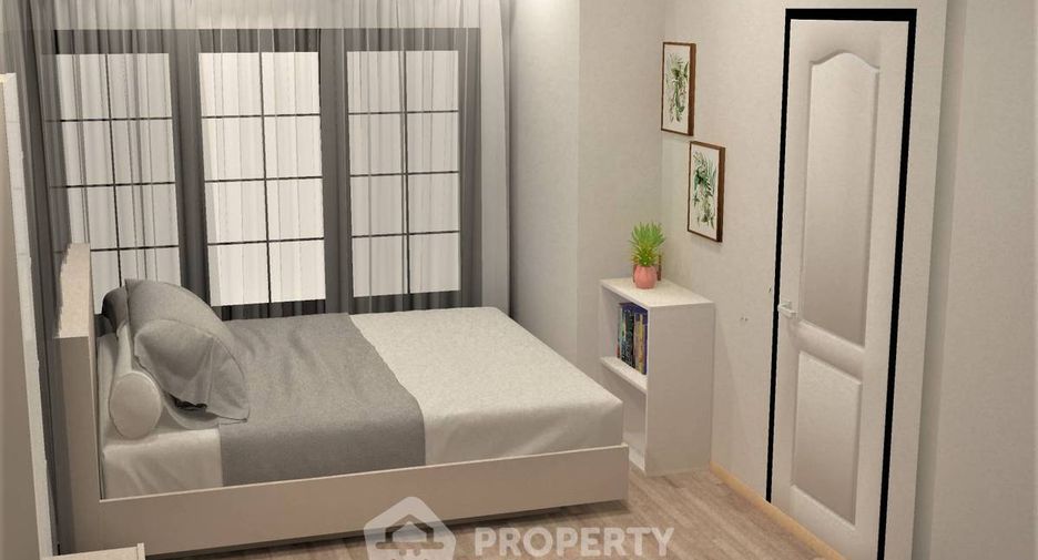 For rent 2 bedrooms condo in Huai Khwang, Bangkok