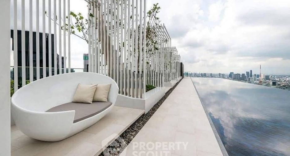 For rent 1 bed condo in Huai Khwang, Bangkok