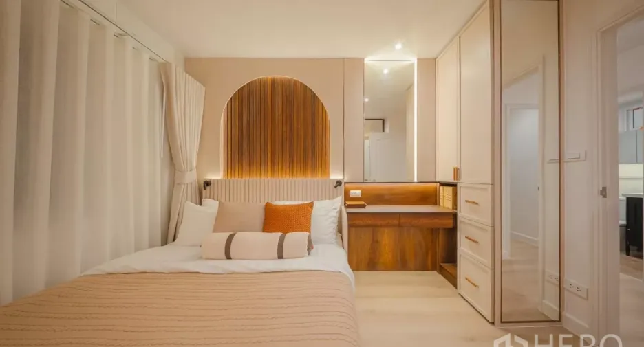 Condo en alquiler de 2 habitaciones en Yan Nawa, Bangkok