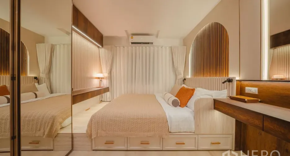 Condo en alquiler de 2 habitaciones en Yan Nawa, Bangkok