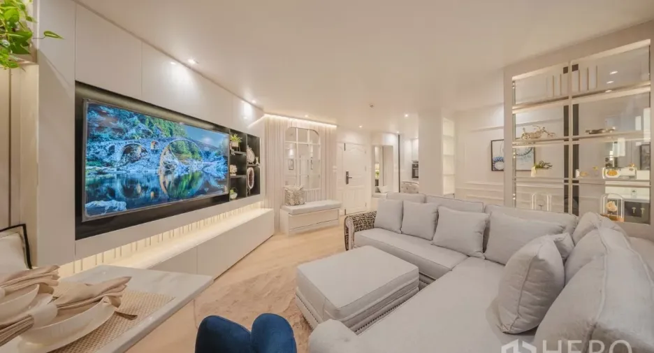 Condo en alquiler de 2 habitaciones en Yan Nawa, Bangkok