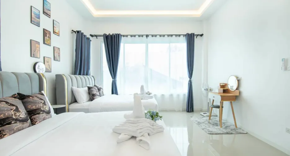 À vendre 3 chambres villa à Jomtien, Pattaya