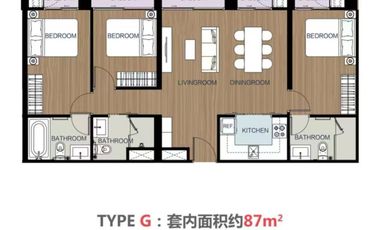 For sale 3 ベッドルーム condo in Bang Na, Bangkok
