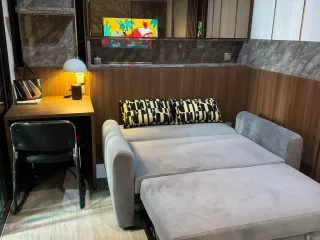 For rent 1 bed condo in Huai Khwang, Bangkok