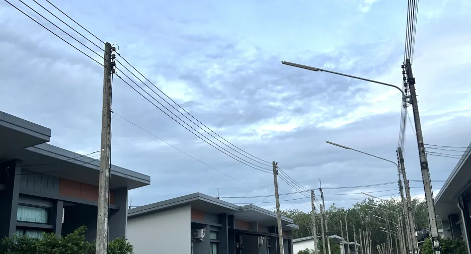 For rent 2 bedrooms townhouse in Thalang, Phuket