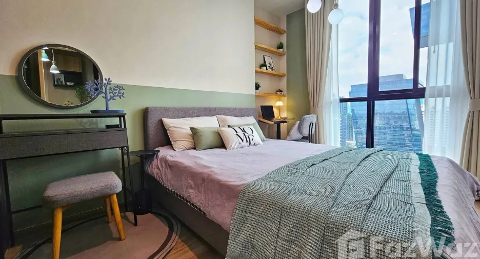À louer 1 chambre condo à Huai Khwang, Bangkok