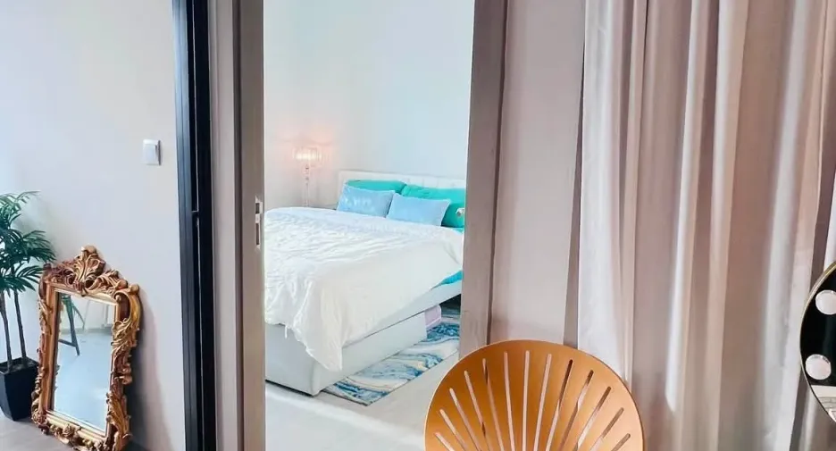 For rent 1 bed condo in Huai Khwang, Bangkok