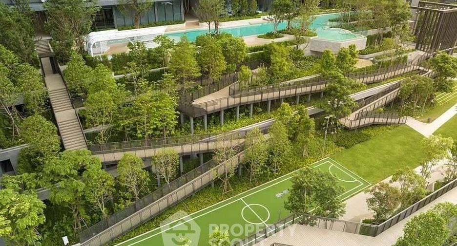 For rent 2 bedrooms condo in Thon Buri, Bangkok