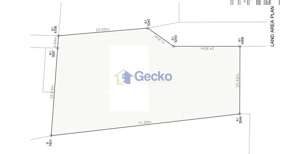 For sale land in Bang Lamung, Chonburi