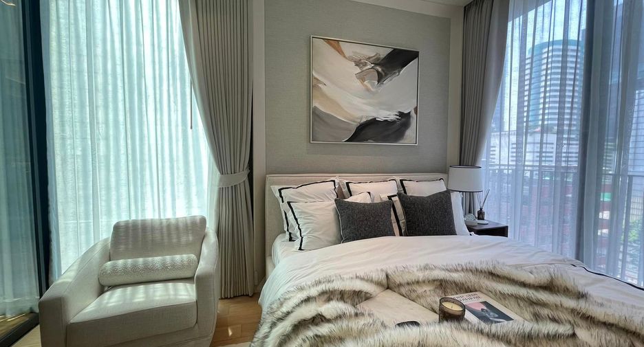 Condo en alquiler de 2 habitaciones en Pathum Wan, Bangkok