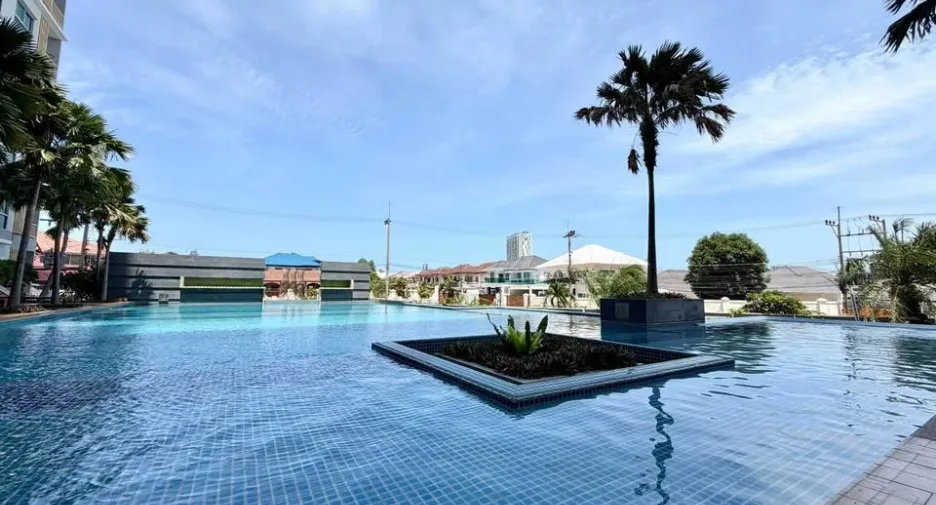 À vendre 1 chambre condo à Bang Lamung, Chonburi
