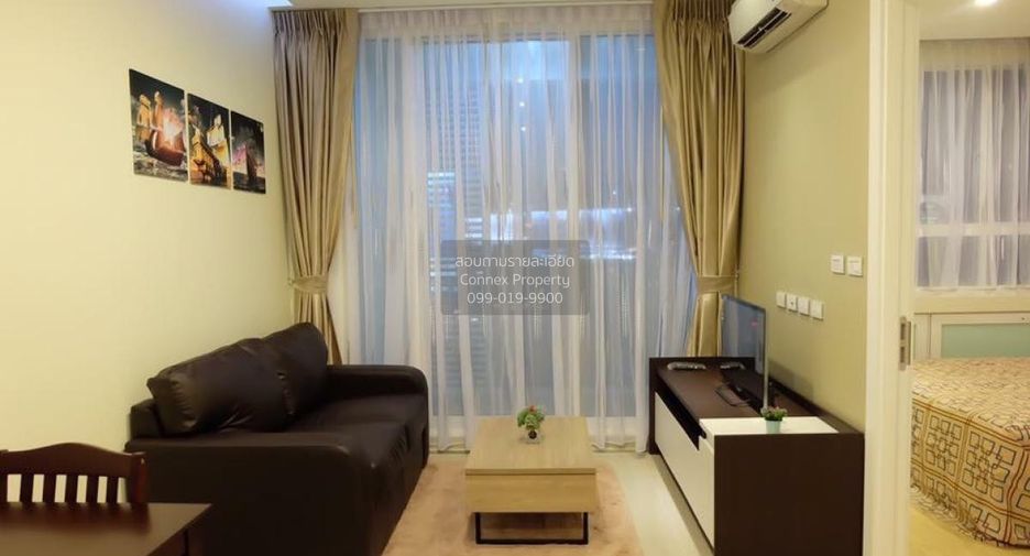 Condo en alquiler de 1 habitaciones en Huai Khwang, Bangkok