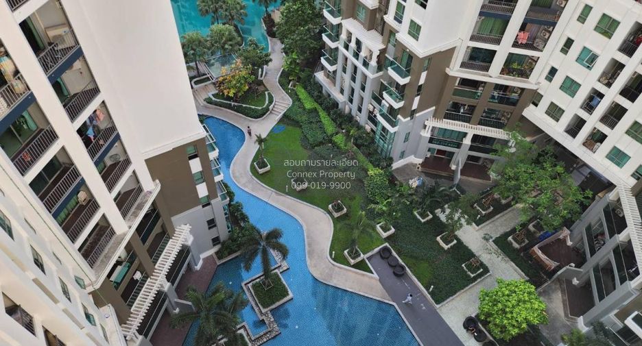 For rent 2 bedrooms condo in Huai Khwang, Bangkok