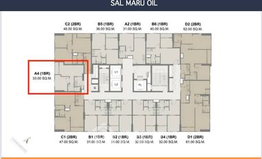 For sale 1 bed condo in Bang Rak, Bangkok