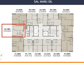 For sale 1 bed condo in Bang Rak, Bangkok