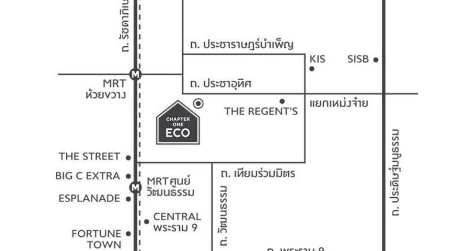 ขาย 1 เตียง คอนโด ใน ห้วยขวาง, กรุงเทพฯ