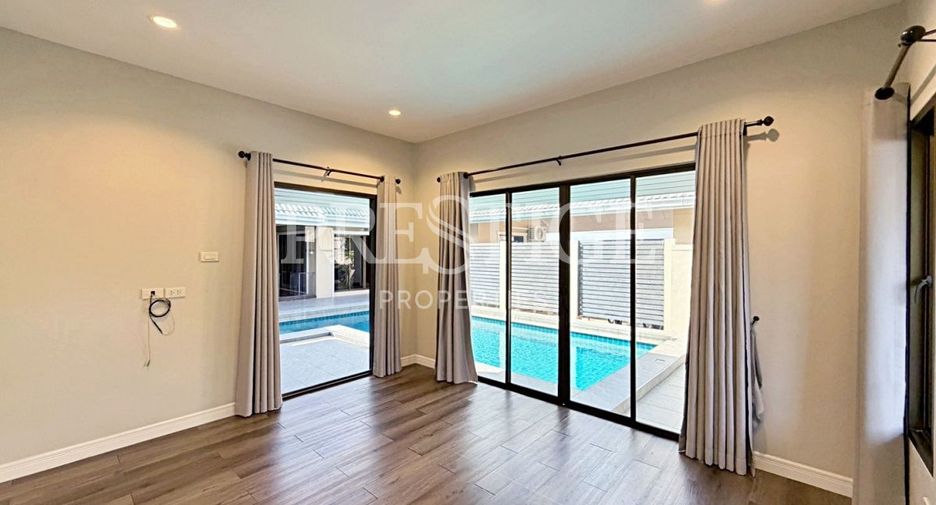 For rent 3 bedrooms house in Bang Lamung, Chonburi