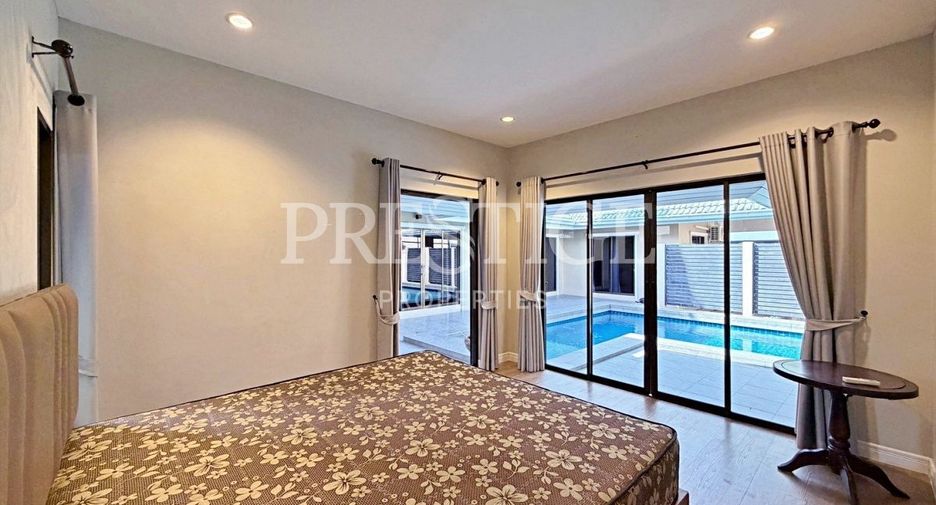For rent 3 bedrooms house in Bang Lamung, Chonburi
