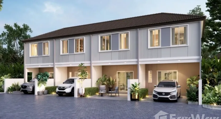 Casa adosada en venta de 3 habitaciones en Bang Phli, Samut Prakan