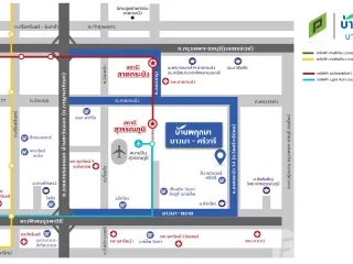 Casa adosada en venta de 3 habitaciones en Bang Phli, Samut Prakan