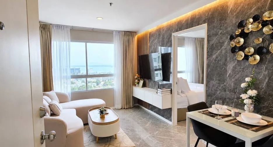 Condo en venta de 1 habitaciones en Bang Lamung, Chonburi