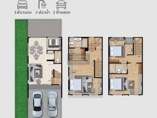 Reihenhaus zum Kauf mit 3 Zimmer in Bang Khae, Bangkok