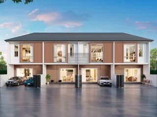 Casa adosada en venta de 3 habitaciones en Phra Samut Chedi, Samut Prakan