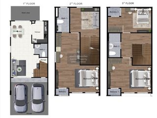 Reihenhaus zum Kauf mit 3 Zimmer in Chom Thong, Bangkok