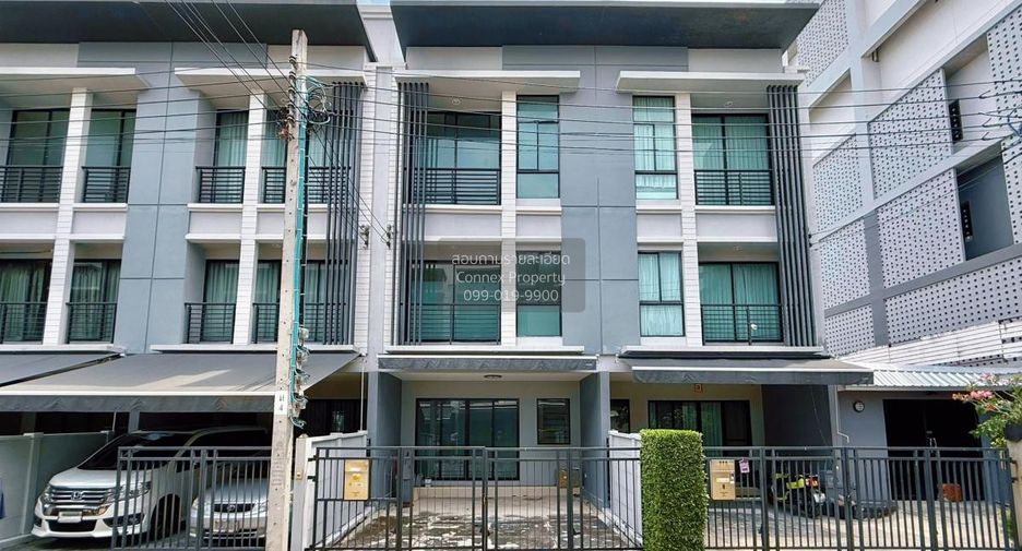 For sale 3 bedrooms townhouse in Mueang Nonthaburi, Nonthaburi